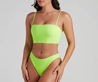 Beach Side Longline Bikini Top