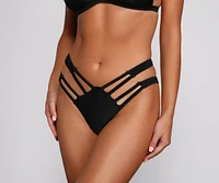 On My Radar High Rise Bikini Bottoms