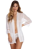 Sheer Appetite Robe & Panty Set