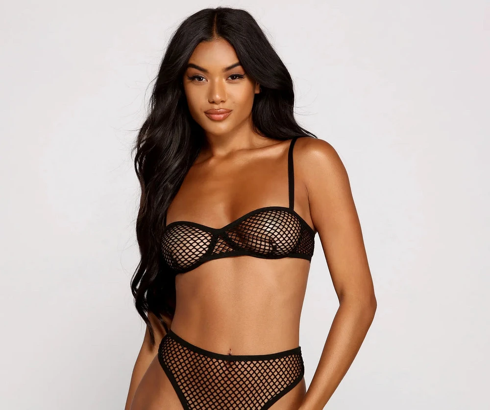 Keep It Sultry Bralette And Panty Set