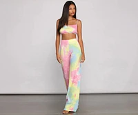 Rocking Retro Vibes Tie Dye Bralette