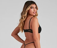 Cutout For Diamonds Caged Bra And Panty