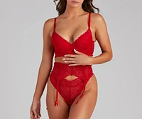 Too Hot To Handle Lingerie Set