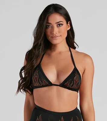 Too Hot To Handle Triangle Bra