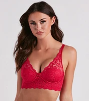 Love With Lace Longline Bra