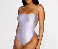 Break The Rules Strappy One Piece Swimsuit