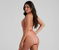 Bronzed Beauty One-Piece Swimsuit