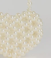 Heart For Pearls Mini Handbag
