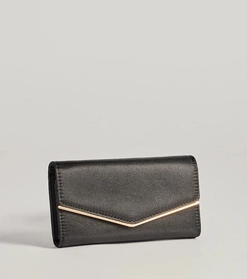 Night Out Glam Envelope Wristlet Clutch