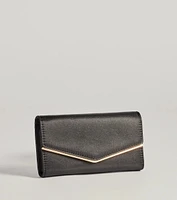 Night Out Glam Envelope Wristlet Clutch