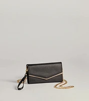 Night Out Glam Envelope Wristlet Clutch