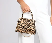 Fierce And Fab Leopard Purse