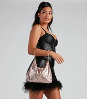 Life Of The Party Glitzy Mesh Bag