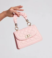 Quilted Cutie Mini Crossbody Tote Bag