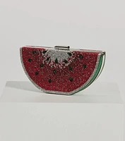 Taste Like Summer Rhinestone Watermelon Clutch Bag