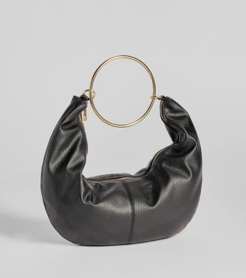 Desire For Chic Faux Leather Mini Bag