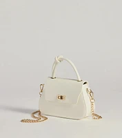 Chic By My Side Faux Leather Mini Bag