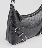 Girl On The Run Buckle Shoulder Bag