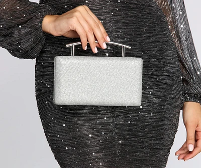 'Tis The Season To Sparkle Glitter Clutch