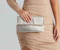 You've Got Glam Chain Mail Clutch