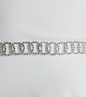 Loops Of Luxe Rhinestone Belt