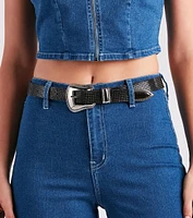 Trendy Western Glam Rhinestone Belt