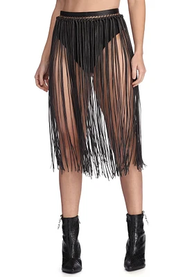 Living On The Fringe Skirt