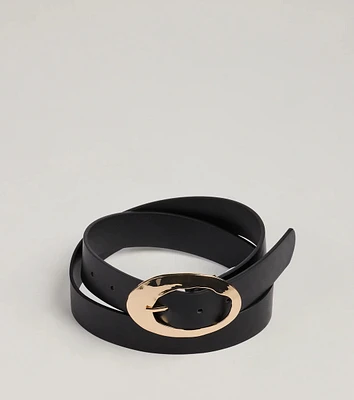 Your Everyday Oval Buckle Belt
