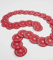 Western Attitude Studded Medallion Belt