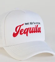 Hot Girls Drink Tequila Trucker Hat