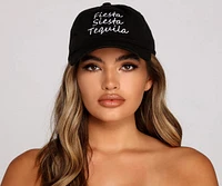 Fiesta, Siesta, Tequila Script Cap