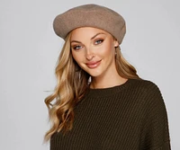 Endless Chic Faux Wool Beret