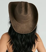 Cowgirl Cutie Faux Wool Hat