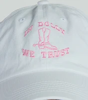 In Dolly We Trust Embroidered Baseball Cap