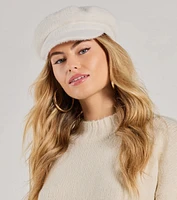 Trendy Moment Tweed Cabby Hat