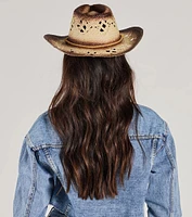 The Lone Star Distressed Straw Cowboy Hat