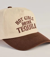 Hot Girls Drink Tequila Baseball Cap