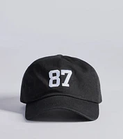 Sporty Chic 87 Script Baseball Cap