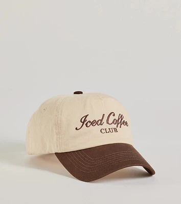 Iced Coffee Club Baseball Cap