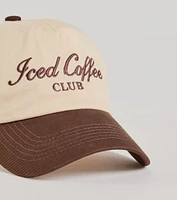 Iced Coffee Club Baseball Cap