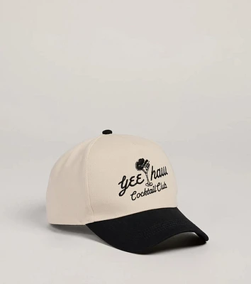 Yeehaw Cocktail Club Baseball Cap