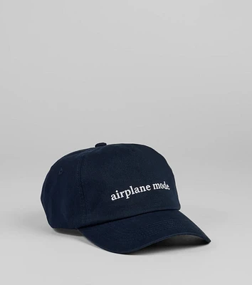 Airplane Mode Script Baseball Cap