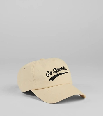 Go Sports Script Baseball Cap