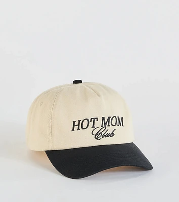 Hot Mom Club Two-Tone Baseball Cap