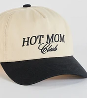 Hot Mom Club Two-Tone Baseball Cap