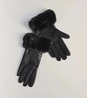 Elevated Glam Faux Fur Gloves