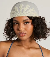 Forever Adorable Embroidered Sheer Head Scarf