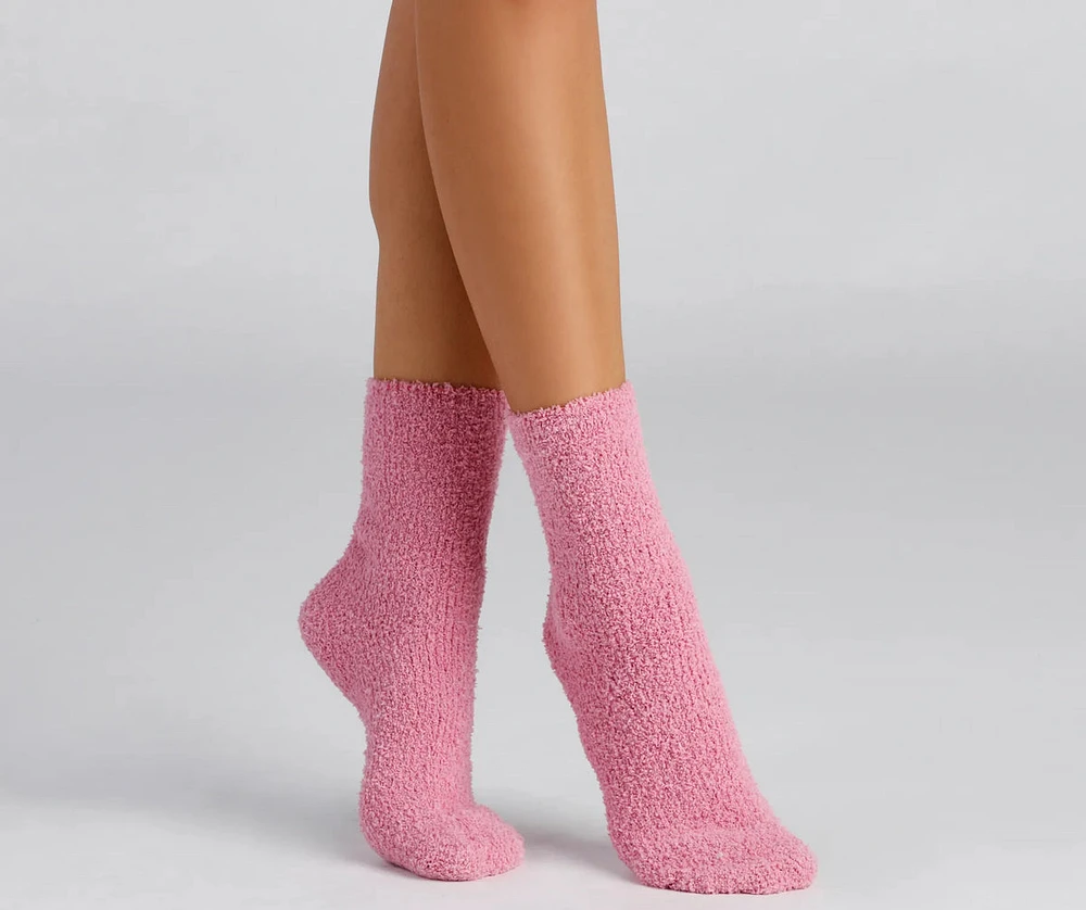 Oh-So-Cozy Fuzzy Socks Pack