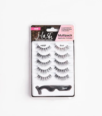 J-Lash Five Pack Faux Lashes Set