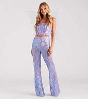 Butterfly Magic Mesh Glitter Wings